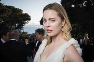 Melissa George Lovely Makeup Wallpaper