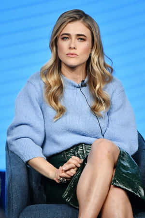 Melissa Roxburgh Panel Discussion Wallpaper