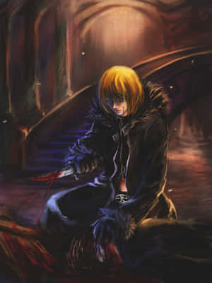 Mello, The Mysterious Rival From Death Note Wallpaper