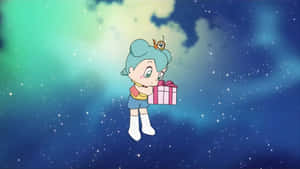 Melonpanna Holding Gift Wallpaper