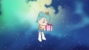 Melonpanna Holding Gift Wallpaper