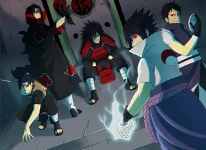 Members Of The Legendary Akatsuki Wallpaper