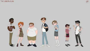 Members Of The Losers Club Wallpaper