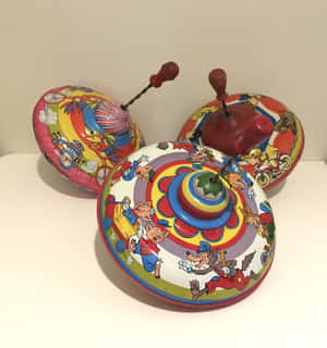 Memory Lane With Retro Toys Wallpaper