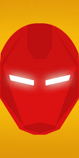 Men Phone Iron Man Mask Icon Wallpaper