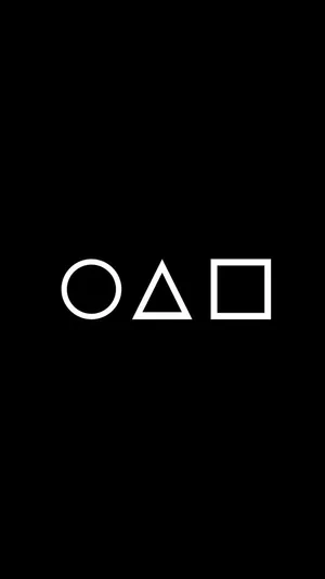 Men Phone Squid Game Shapes Wallpaper