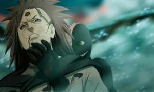 Menacing Black Zetsu Lurking In The Shadows Wallpaper