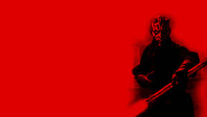 Menacing Crime Lord Darth Maul Wallpaper