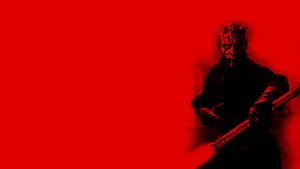 Menacing Crime Lord Darth Maul Wallpaper