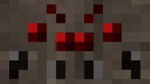 Menacing Minecraft Spider Lurking In The Shadows Wallpaper