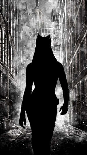 Menacing Shadow Of A Woman Wallpaper