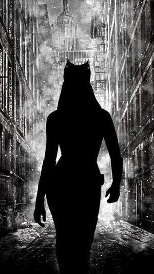 Menacing Shadow Of A Woman Wallpaper