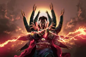 Menacing Strange Supreme Digital Art Wallpaper