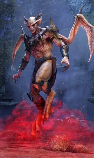 Menacing Vampire Lord Stalking The Night Wallpaper