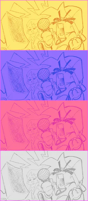 Menu Background Friday Night Funkin Wallpaper