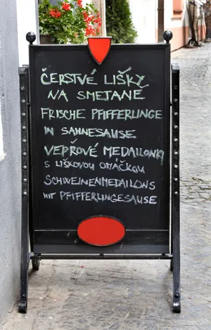 Menu German Food Board List Photography Wallpaper