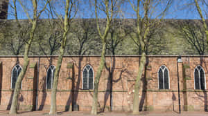 Meppel Historic Church Exterior Wallpaper