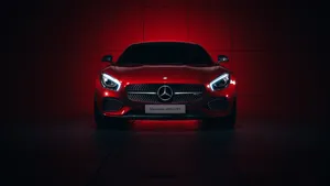 Mercedes Amg 4k Red And Black Aesthetic Wallpaper