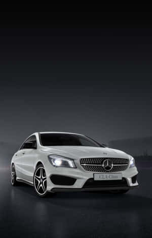 Mercedes Benz Cla-class In An Urban Setting Wallpaper