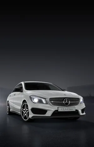 Mercedes Benz Cla-class In An Urban Setting Wallpaper