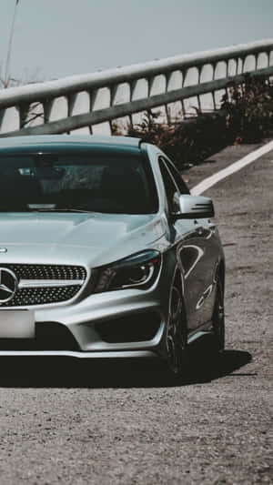 Mercedes-benz Cla-class In Twilight Wallpaper