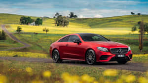 Mercedes Benz Clase E At The Countryside Wallpaper