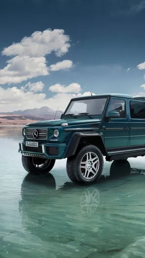 Mercedes Benz G Wagon Luxury S U V Waterfront Wallpaper