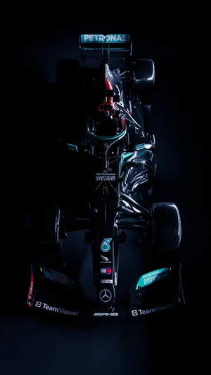 Mercedes F1 Iphone Dark Car Wallpaper