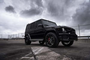 Mercedes G63 A M G Stormy Backdrop Wallpaper