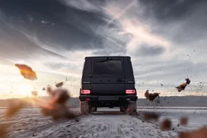 Mercedes G63 Dynamic Desert Drive Wallpaper