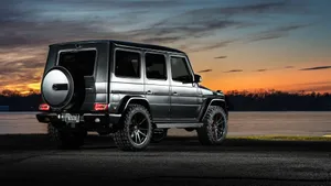 Mercedes G63 Sunset Showcase Wallpaper