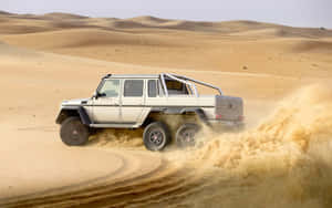 Mercedes G636x6 Desert Drive Wallpaper