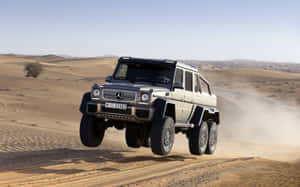 Mercedes G636x6 Desert Offroading Wallpaper