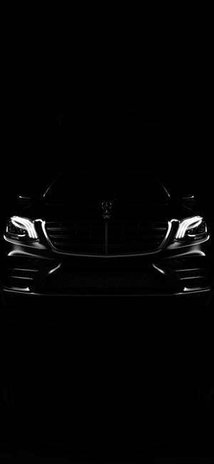 Mercedes Iphone X Black Background Wallpaper