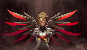 Mercy The Guardian Angel Wallpaper