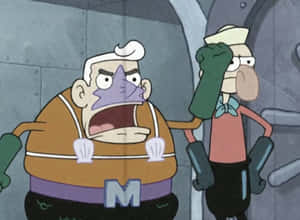 Mermaid_ Man_and_ Barnacle_ Boy_ Confused Wallpaper