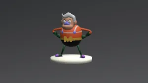 Mermaid Man3 D Model Pose Wallpaper
