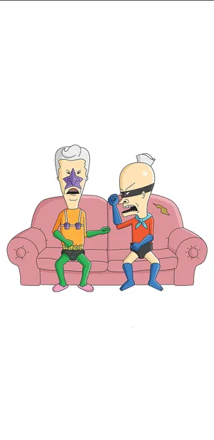 Mermaid Manand Barnacle Boy Unimpressed Wallpaper