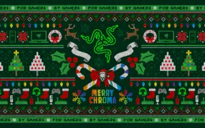 Merry Chroma Razer 4k Wallpaper