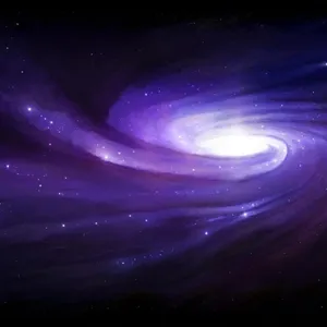 Mesmerizing 3d Galaxy Visualization Wallpaper