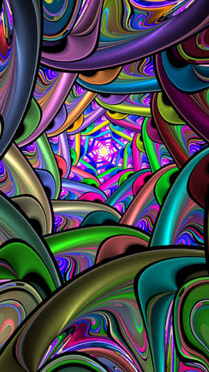 Mesmerizing 3d Trippy Art Wallpaper Wallpaper