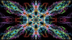 Mesmerizing Fractal Art Wallpaper