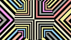 Mesmerizing Geometric Optical Illusion Wallpaper