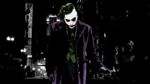 Mesmerizing Joker Painting Wallpaper