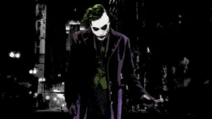 Mesmerizing Joker Painting Wallpaper