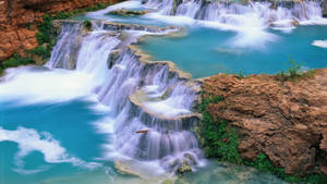 Mesmerizing Moving Desktop Waterfall Wallpaper