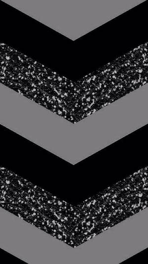 Mesmerizing Pattern Of Black Glitter Down Arrow Wallpaper