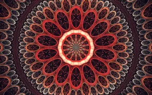 Mesmerizing Psychedelic 3d Art Vision Wallpaper