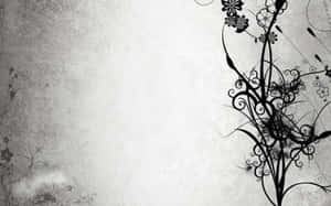 Mesmerizing Serenity In Monochrome Wallpaper