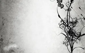 Mesmerizing Serenity In Monochrome Wallpaper